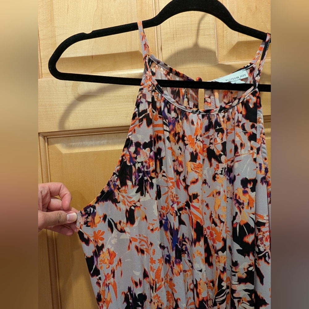 Allison Joy Multicolor Floral Midi Dress - Picture 2 of 7